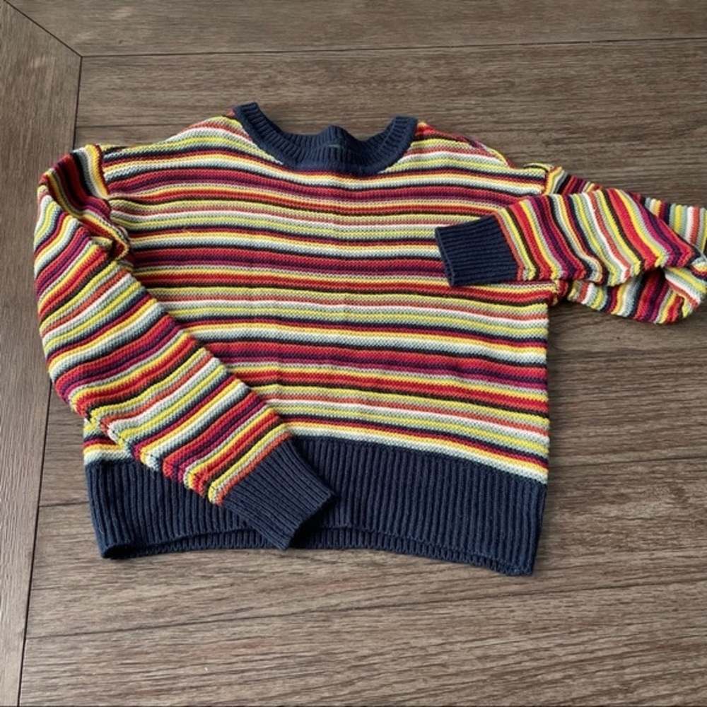 Wild Fable Striped Long-Sleeve Oversize Sweater - Picture 9 of 9